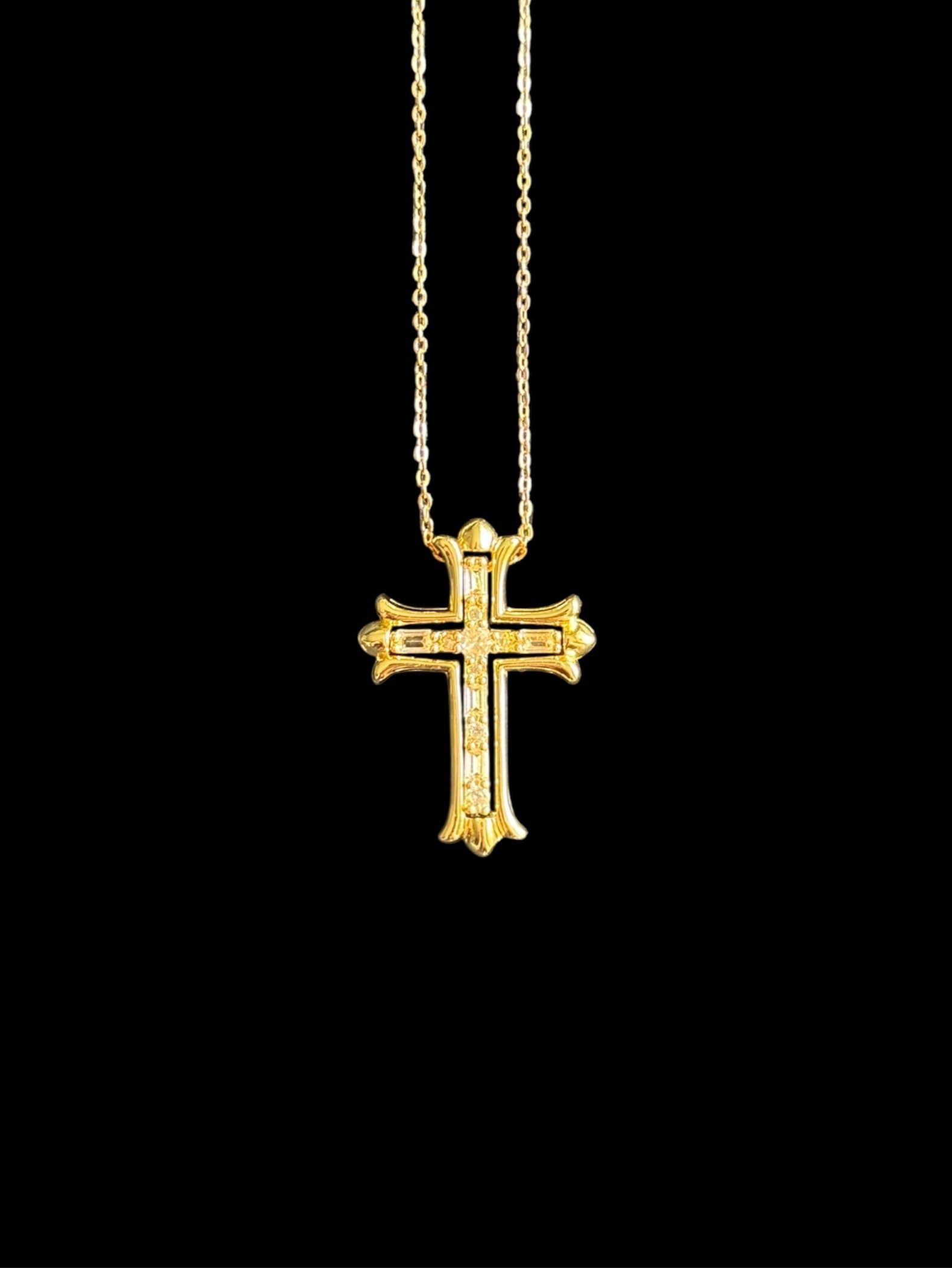 Collier chrétien Zerubbadel bijou croix symbole de foi et persévérance divine accessoire spirituel pour hommes et femmes