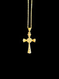 Collier chrétien Lael croix bijou religieux symbole de foi et lumière divine accessoire spirituel pour homme et femme