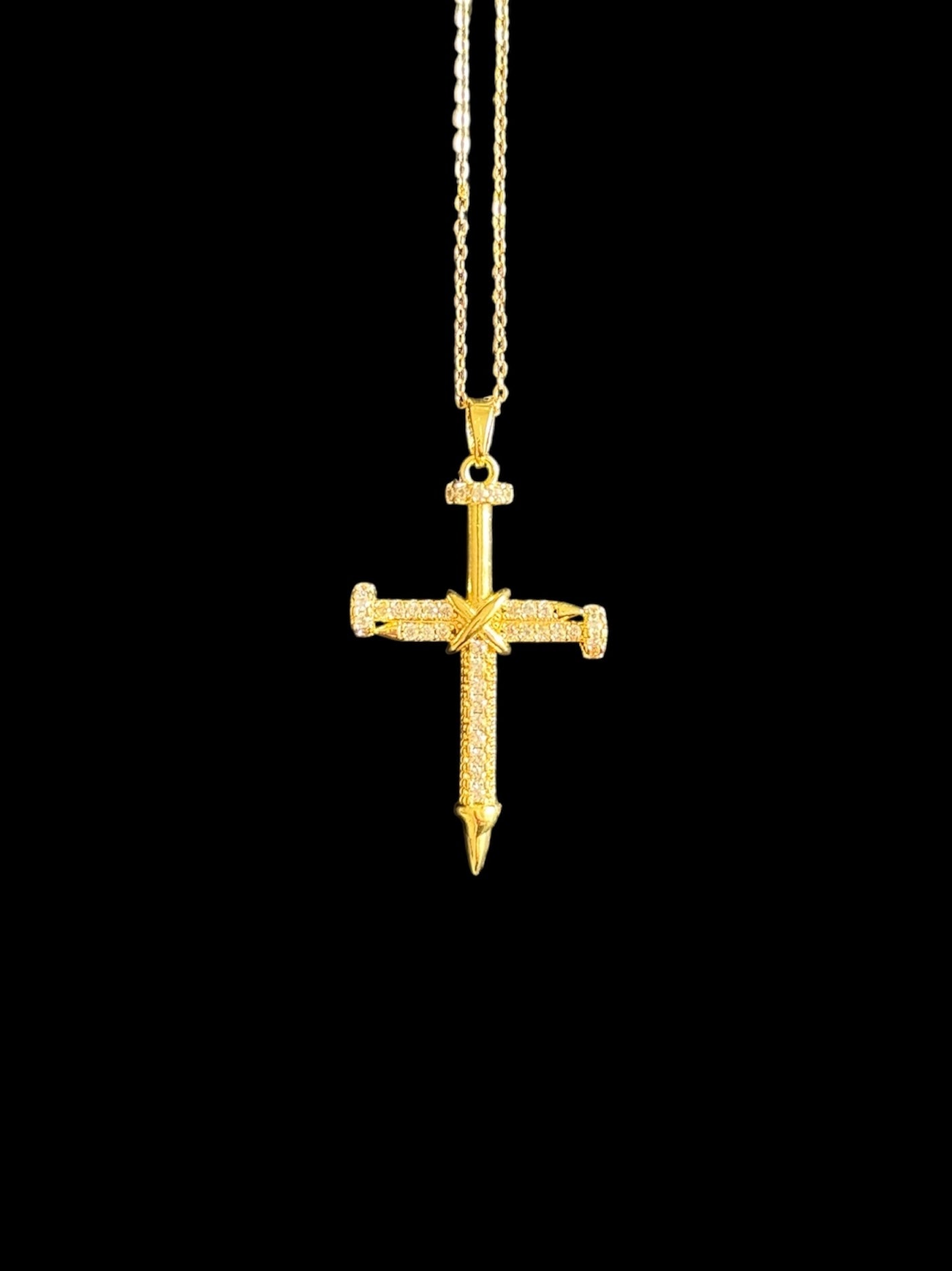Collier chrétien Naham croix religieuse bijou spirituel chrétien symbole de foi en Jésus Christ pour homme et femme