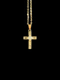 Collier chrétien Hodesh pendentif croix symbole renouveau spirituel et nouveau départ foi chrétienne bijou religieux homme femme