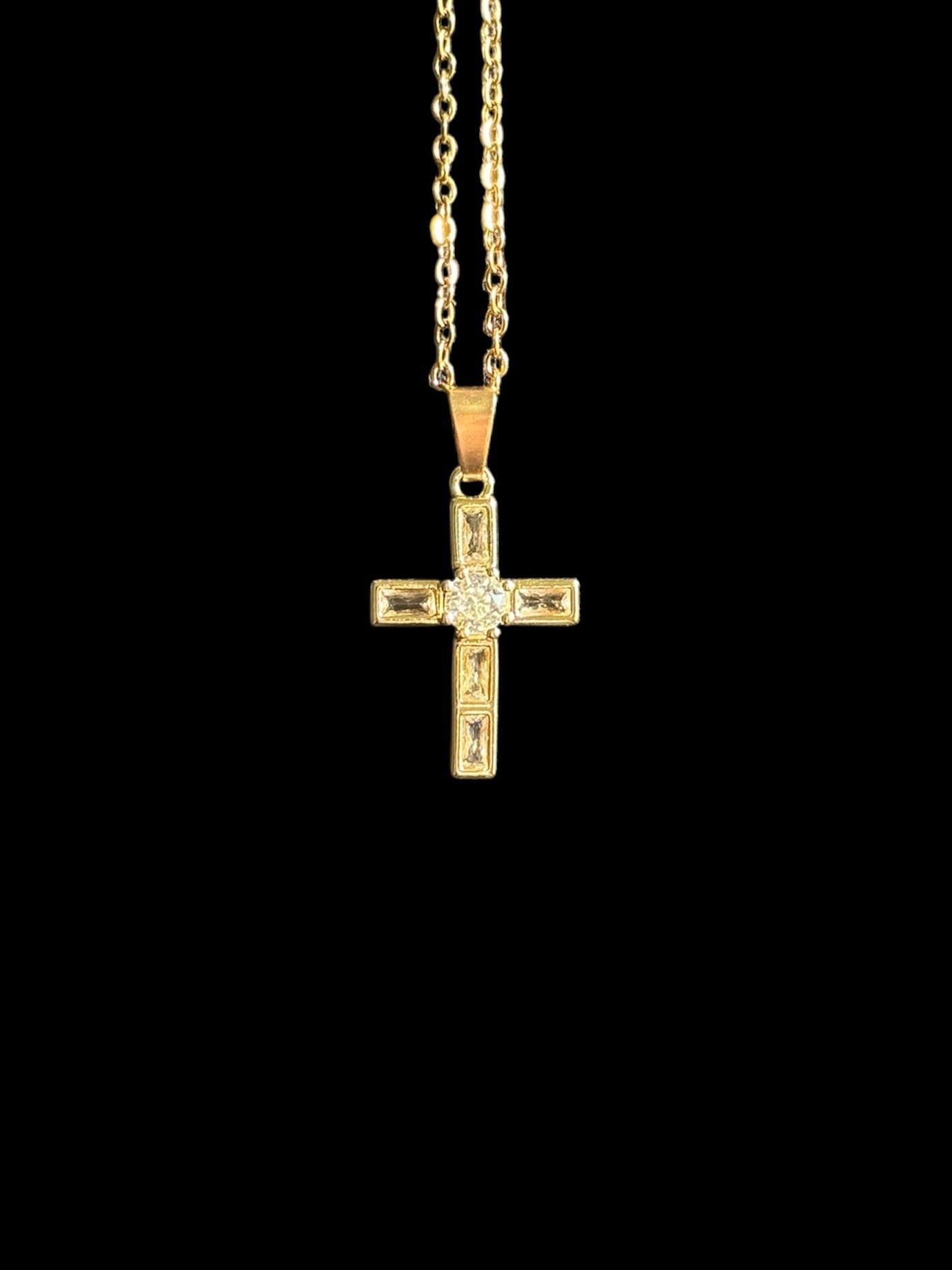 Collier chrétien Hodesh pendentif croix symbole renouveau spirituel et nouveau départ foi chrétienne bijou religieux homme femme