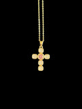 Collier chrétien Zibiah bijou croix symbole de foi et protection divine accessoire spirituel pour hommes et femmes