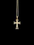 Collier chrétien Amram croix bijou religieux symbole de foi et guidance divine accessoire spirituel pour homme et femme