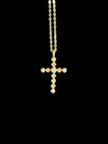 Collier chrétien Elon bijou croix symbole de foi et force intérieure accessoire spirituel pour hommes et femmes
