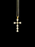 Collier chrétien Sheerah croix bijou religieux symbole de foi et guidance divine pour croyants homme et femme