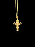 Collier chrétien Jedaiah croix bijou religieux symbole de foi et persévérance divine accessoire spirituel pour homme et femme