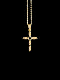 Collier chrétien Zophra bijou croix symbole de foi et lumière spirituelle accessoire religieux pour hommes et femmes