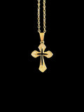 Collier chrétien Shelomi pendentif croix symbole paix intérieure et fidélité à Dieu bijou religieux pour hommes et femmes