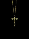 Bijou chrétien élégant, collier croix lumineux et de qualité – Elohim Bijoux.
