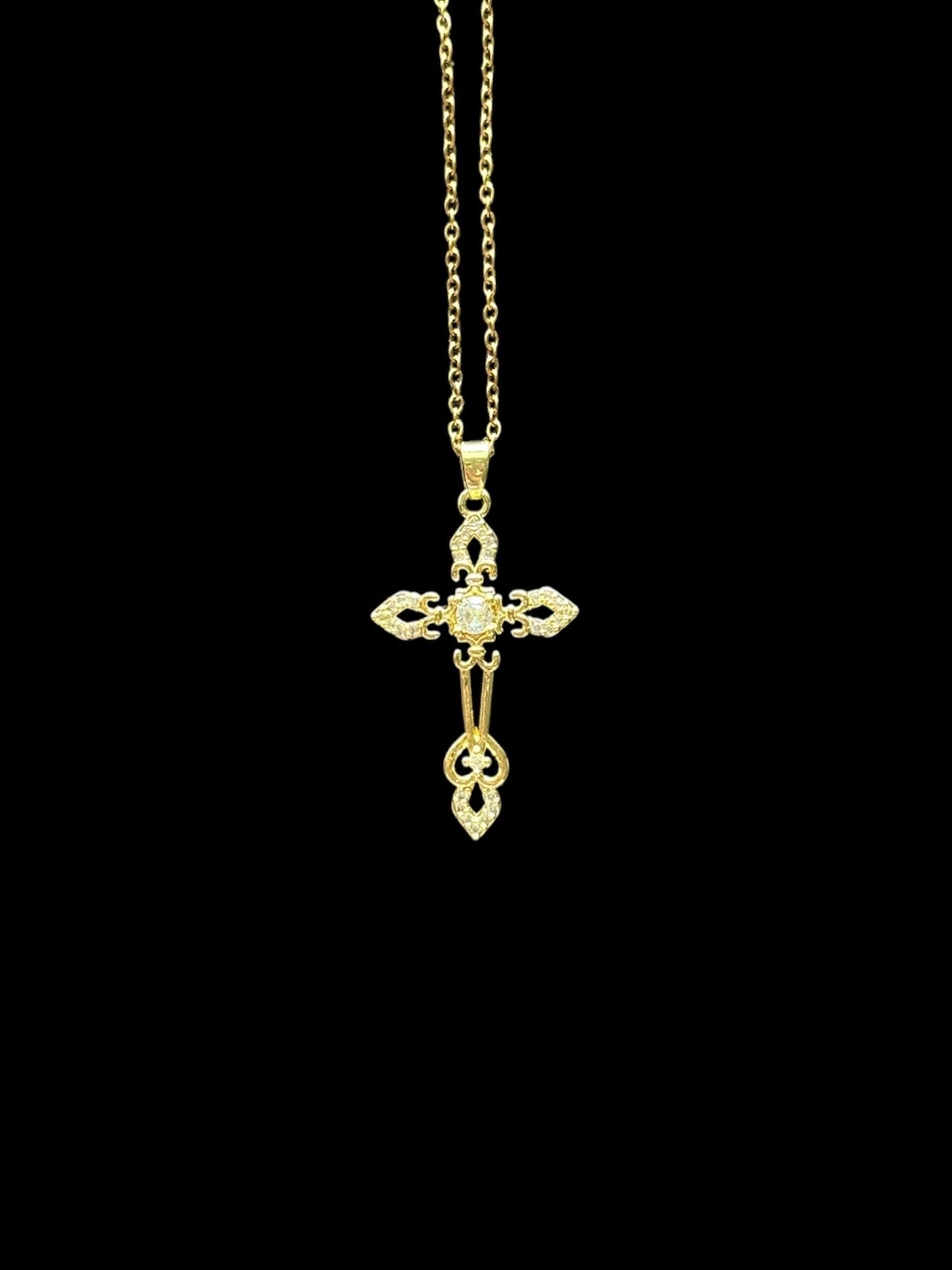 Collier croix lumineux, cadeau idéal pour Noël ou anniversaire – Elohim Bijoux.