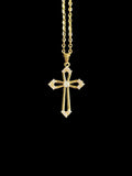 Collier chrétien Amasa bijou croix symbole de foi et loyauté divine accessoire spirituel pour hommes et femmes