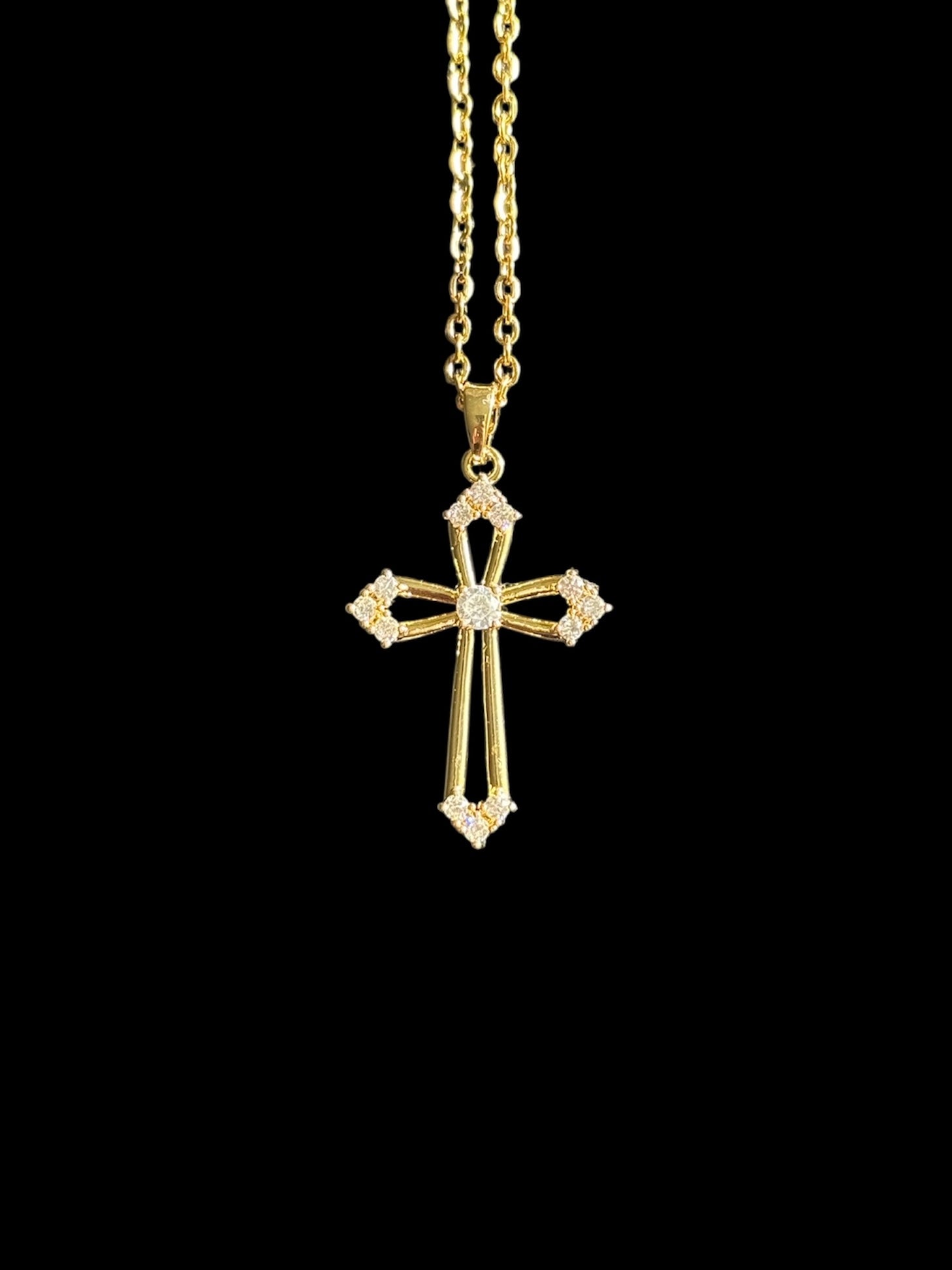 Collier chrétien Amasa bijou croix symbole de foi et loyauté divine accessoire spirituel pour hommes et femmes